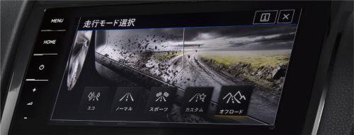 フォルクスワーゲン ゴルフ オールトラック TSI 4MOTION オフロードモード