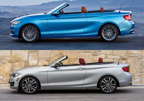 BMW 2シリーズ カブリオレ 旧型 新型
