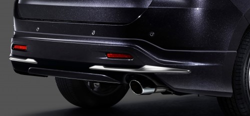 新型 ハリアー モデリスタ リヤスタイリングキット(リヤスカート+マフラーカッター)Ver1