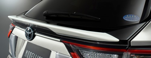 新型 ハリアー モデリスタ バックドアスポイラー