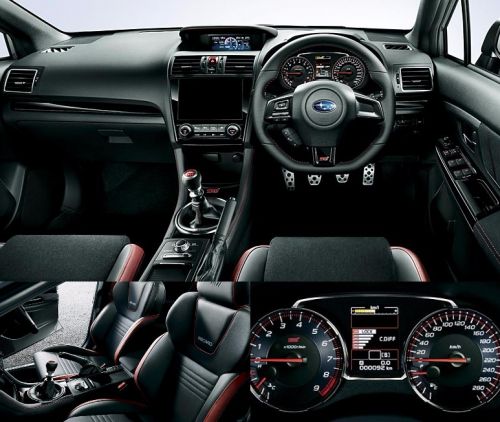 スバル WRX STI 内装 2017