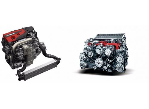 ホンダ新型シビックタイプR スバル WRXSTI エンジン