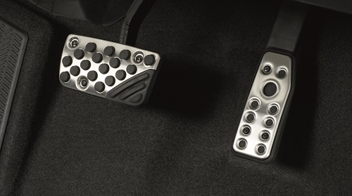 ホンダ新型フィット 純正カスタムパーツ スポーツペダル(アルミ製)