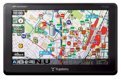 ユピテル 5.0型 ポータブルカーナビ YPL520