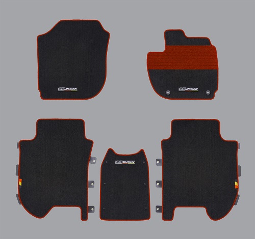 ホンダ新型フィット 2017~ 無限 スポーツマット レッド×ブラック