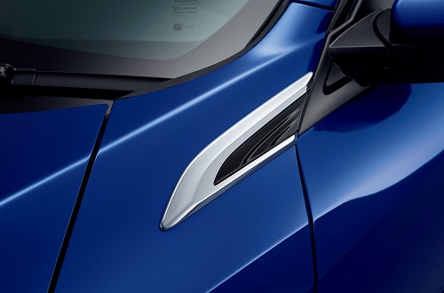 フェンダーガーニッシュ(クロームメッキ/左右セット) Premium Sporty for HATCHBACK 新型シビックハッチバッグ