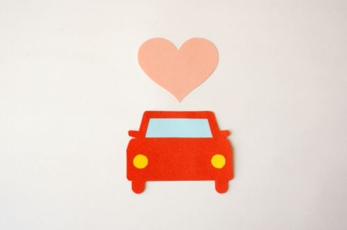 車とハート