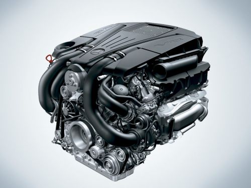 ベンツGLS550 2016 エンジン