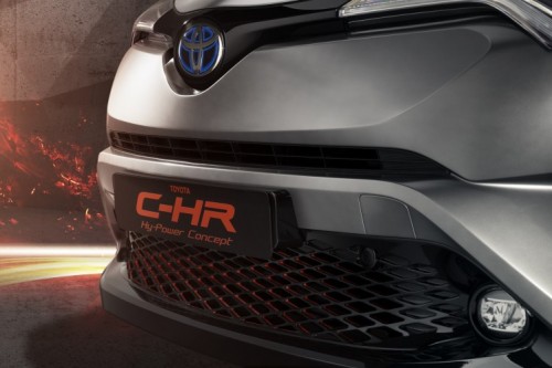 トヨタc-hr hypowerconcept 2017 フランクフルトモーターショー