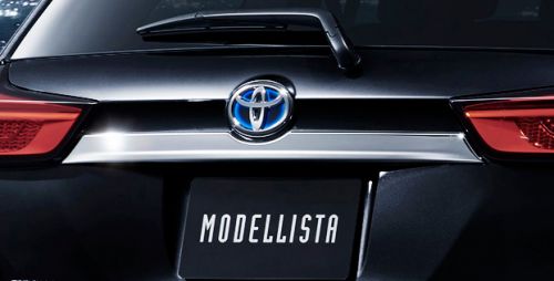 新型 カローラ フィールダー モデリスタ クールシャインキット ミラーガーニッシュ リヤライセンスガーニッシュ_フィールダー