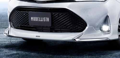 新型 カローラ フィールダー モデリスタ エアロキット フロントスポイラー