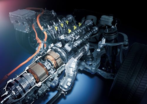 レクサス新型LS 500h マルチステージ ハイブリッドシステム 2017