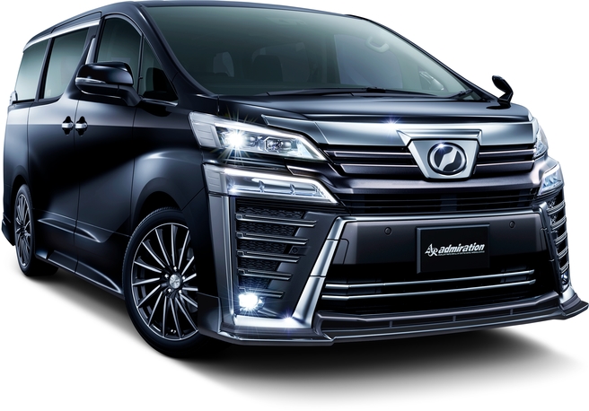 新型 ヴェルファイア モデリスタ スタイリング admiration フロント