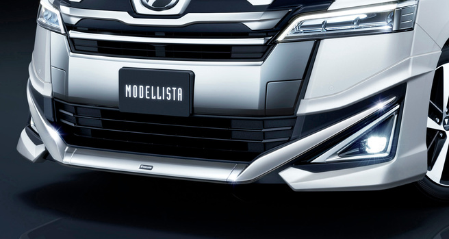 新型 ヴェルファイア モデリスタ ノーマルボディフロントスポイラー