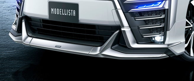 新型 ヴェルファイア エアロボディ モデリスタ フロントスポイラー