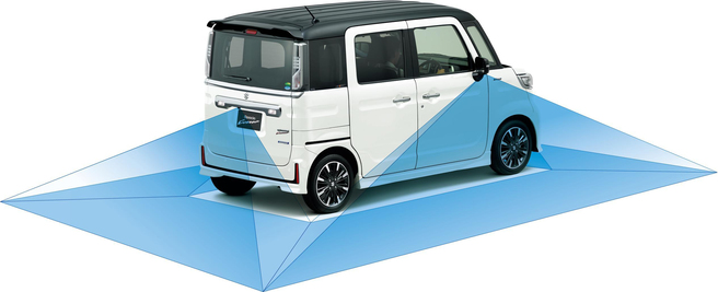スズキ新型スペーシア 安全装備