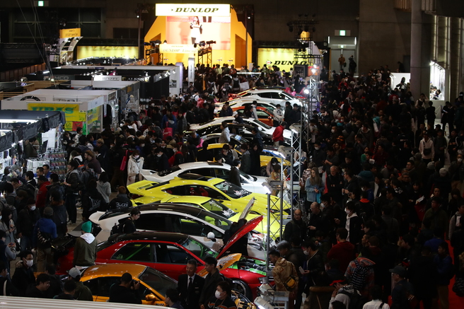 東京オートサロン2018 会場風景