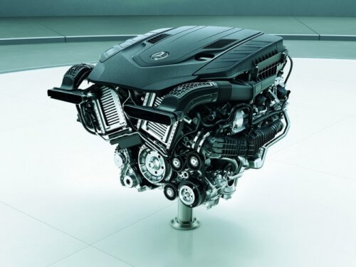メルセデス・ベンツ Sクラス 4.0L V型8気筒直噴ツインターボエンジン
