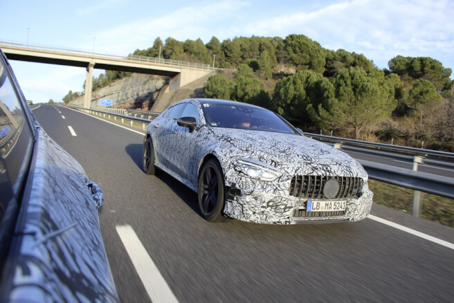 メルセデスAMG GTクーペ ティザー
