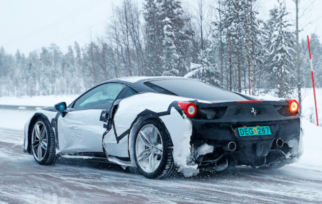 フェラーリ 488GTO スパイショット