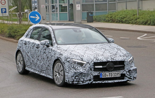 メルセデス・ベンツ AMG A35 スパイショット 2018年