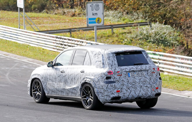 AMG GLE 63S スパイショット 2018年
