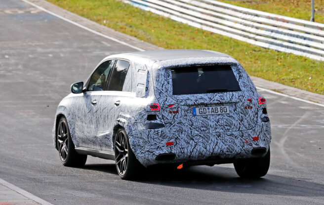 AMG GLE 63S スパイショット 2018年