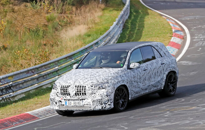 AMG GLE 63S スパイショット 2018年