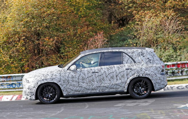 AMG GLE 63S スパイショット 2018年