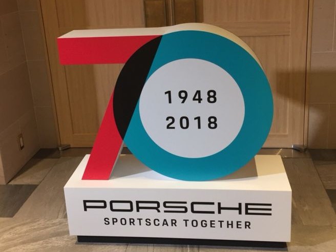 ポルシェ 70周年記念 プレスカンファレンス