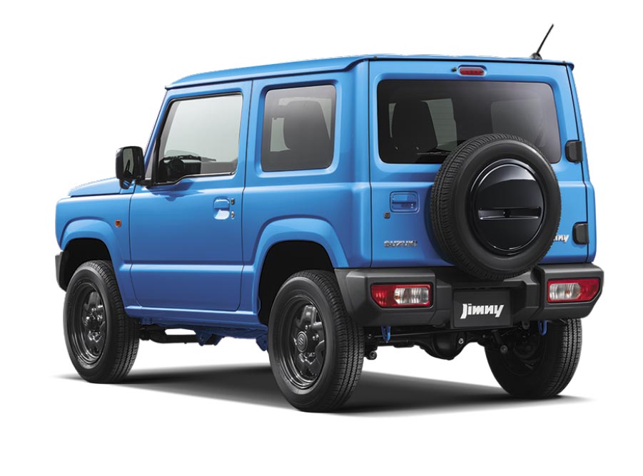 4代目新型ジムニー XL_ブリスクブルーメタリック