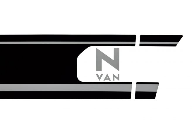 ホンダ N-VAN デカール ブラックライン調