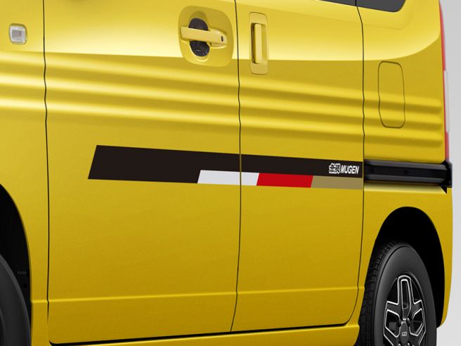 ホンダ N-VAN 無限 デカールストライプ
