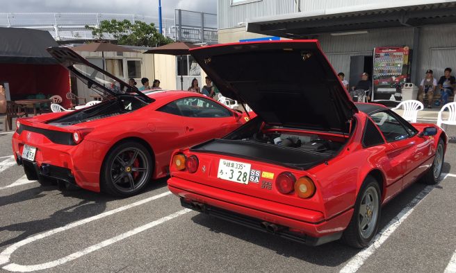 フェラーリ458スペチアーレ &328GTS-2