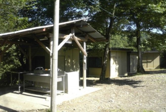 八曽モミの木キャンプ場 炊事場