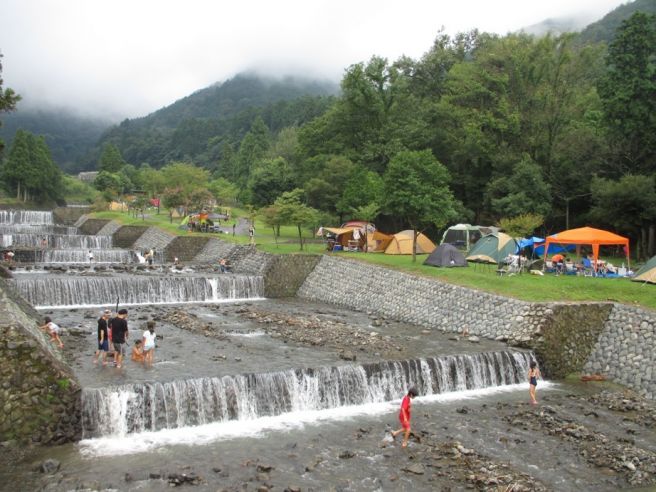 大津谷公園キャンプ場 岐阜県