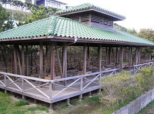 大洗サンビーチ 屋根付きBBQ