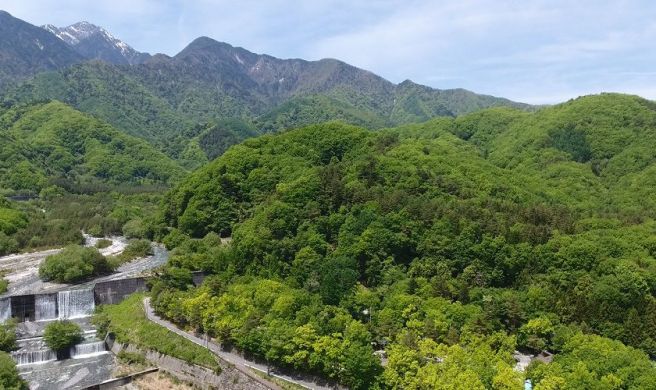 篠沢大滝キャンプ場 山梨県
