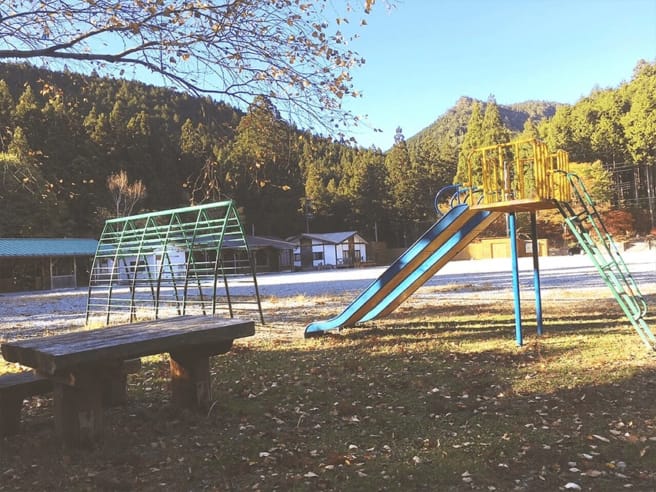 洞川キャンプ場 遊具