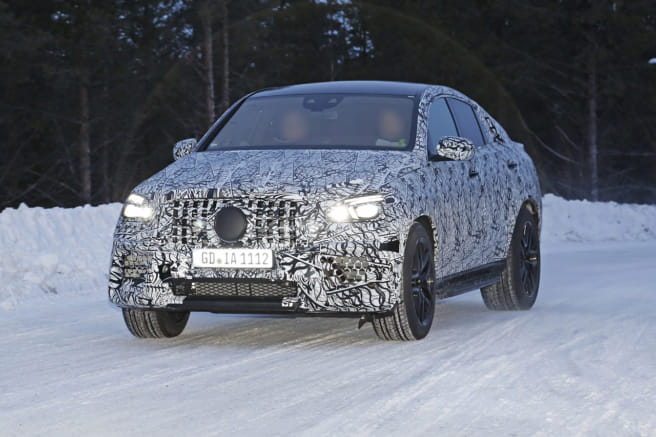 メルセデス AMG GLE63 スパイショット_2019