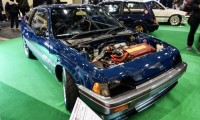 「FIVE MART」は懐かしのワンダーシビックとCR-Xを展示!大阪オートメッセ2019