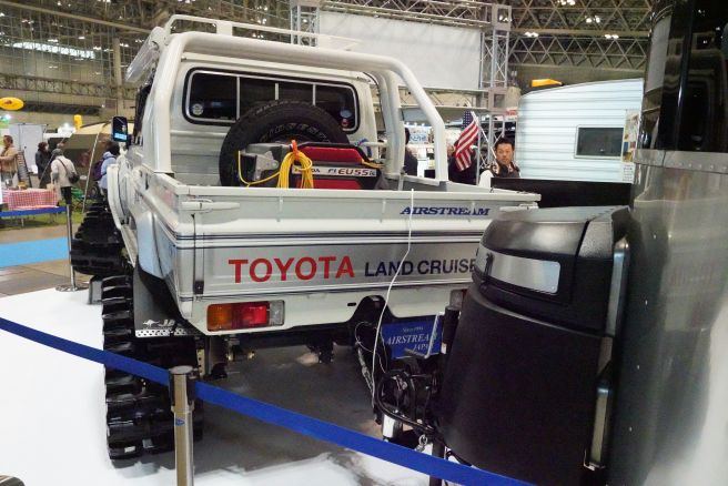 ジャパンキャンピングカーショー2019 エアストリーム ベースキャンプ
