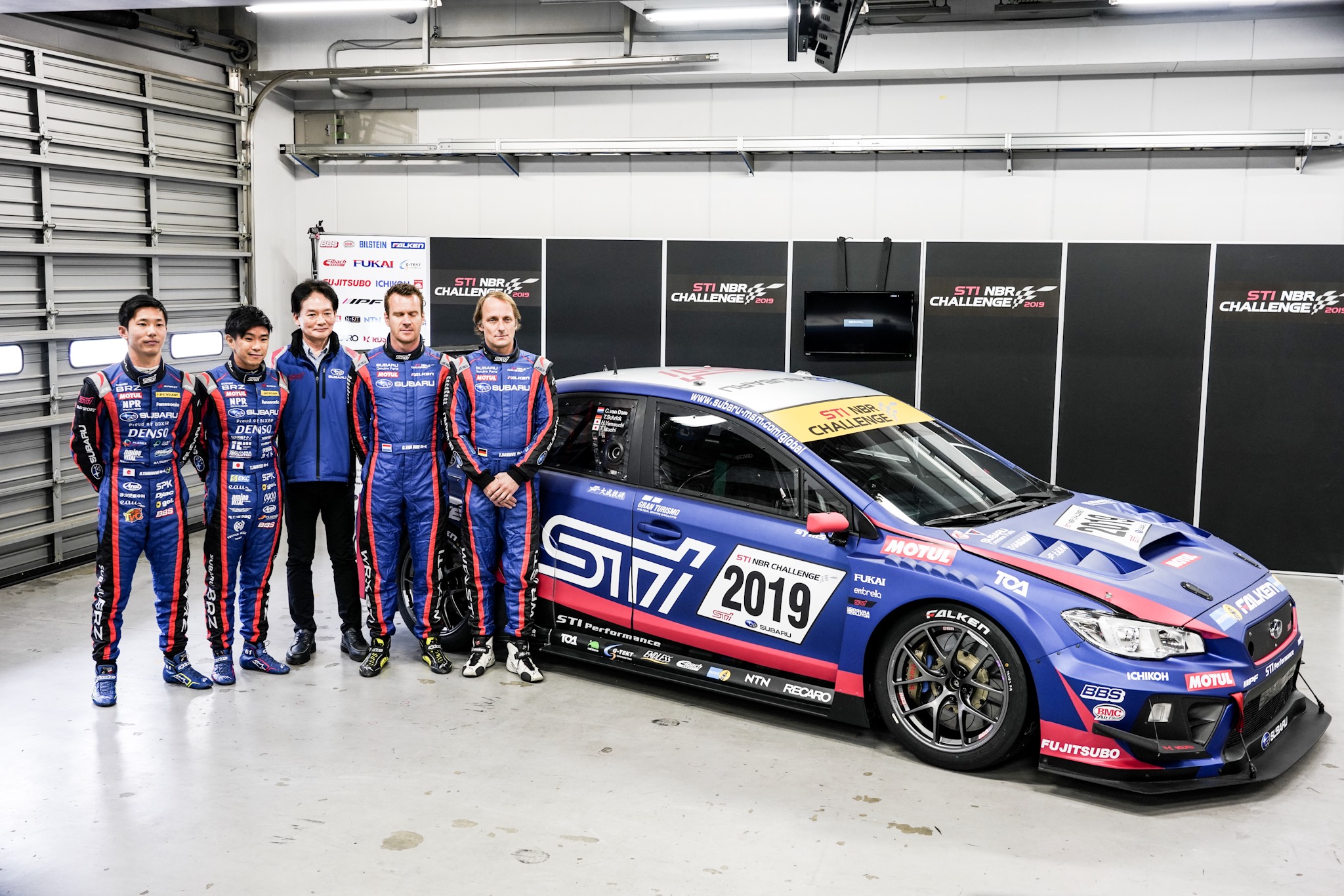 STIモータースポーツデー NBR2019参戦マシン WRX