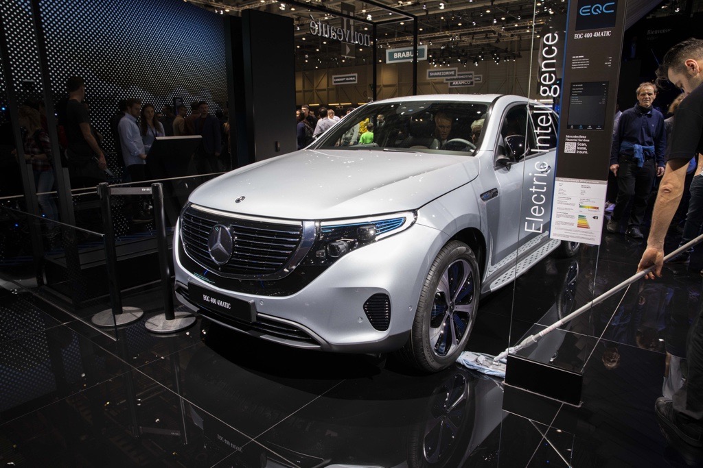 メルセデス・ベンツ EQ 400 4MATIC ジュネーブモーターショー2019