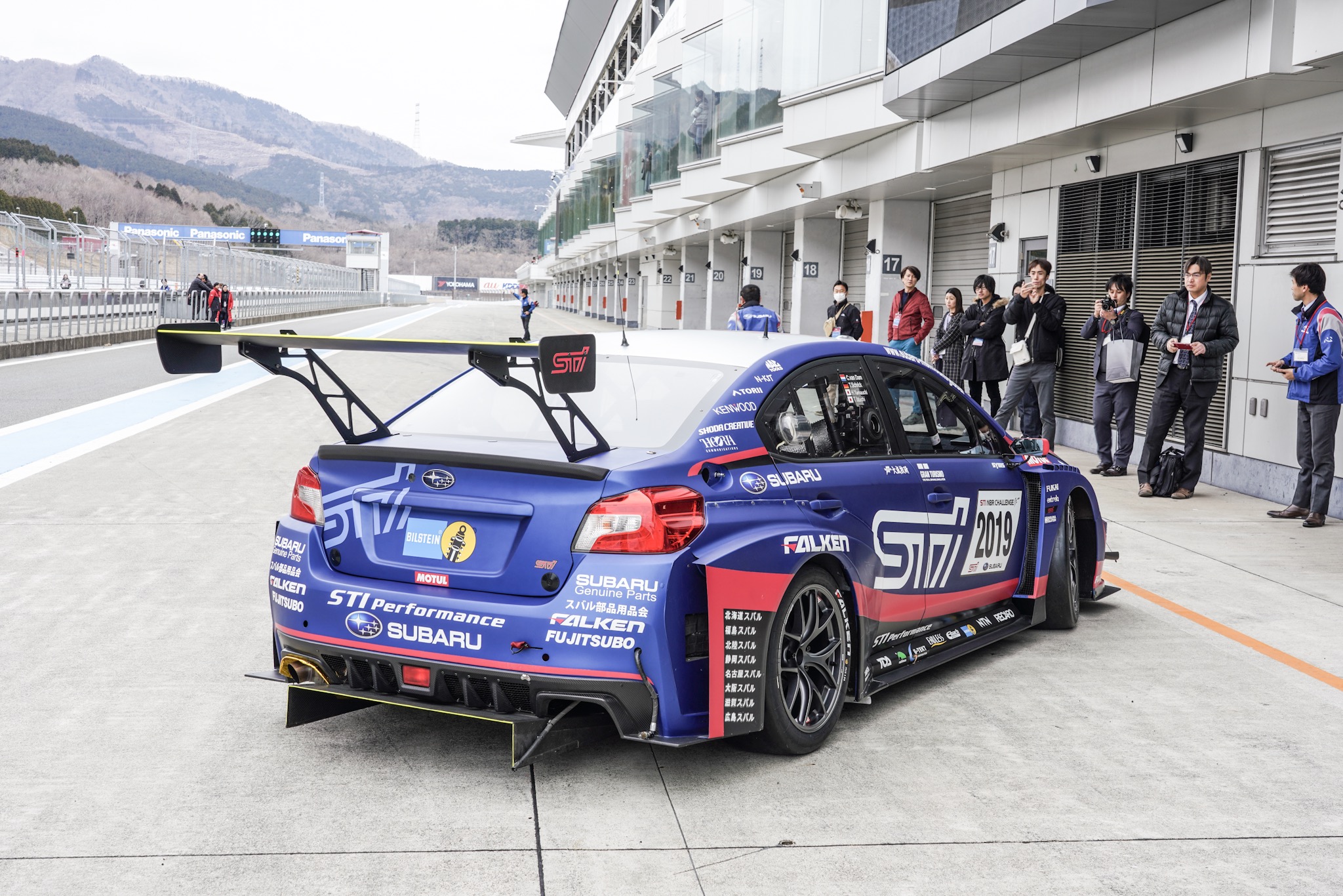STIモータースポーツデー NBR2019参戦マシン WRX