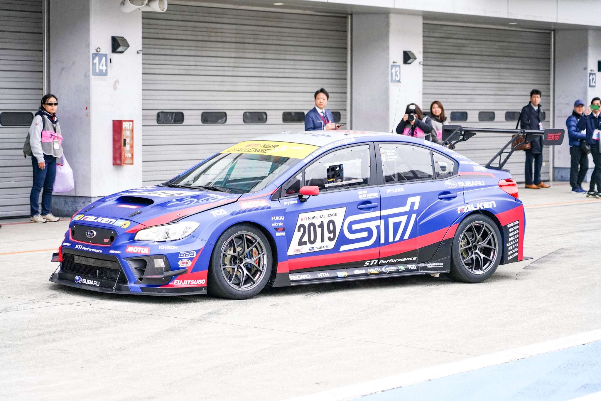 STIモータースポーツデー NBR2019参戦マシン WRX