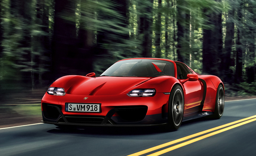 ポルシェ 新型918 スパイダー