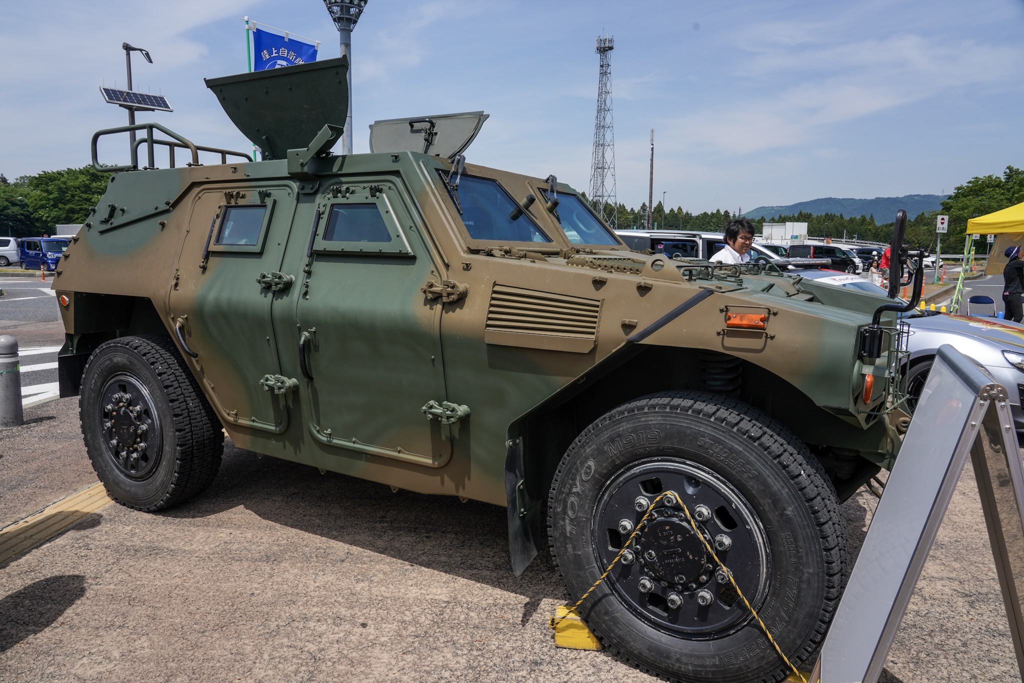 陸上自衛隊の車 軽装甲機動車 Lav ライトアーマー をレポート 内装の撮影ができない理由とは Moby モビー