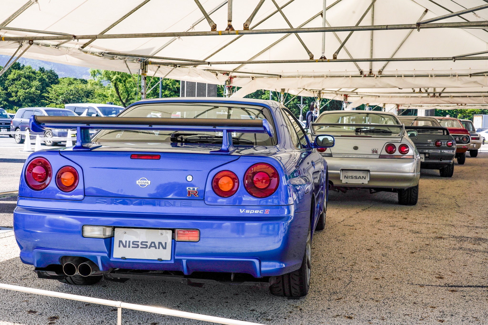 東名高速道路・日産スカイラインGT-R・フェアレディZ 50周年記念イベント@足柄SA