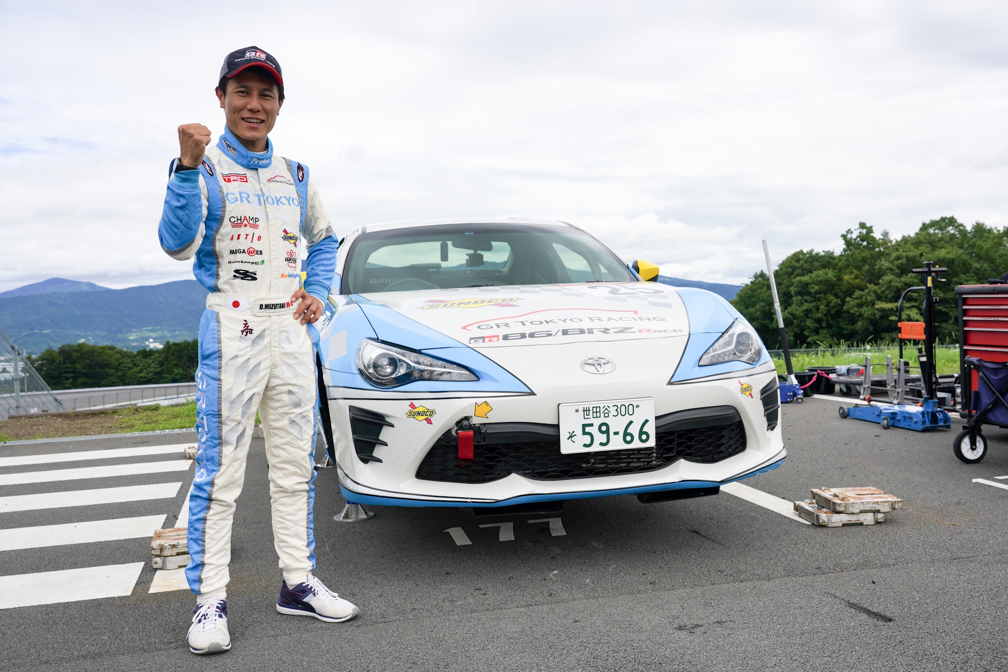 86/BRZレース 25番車 水谷大介選手